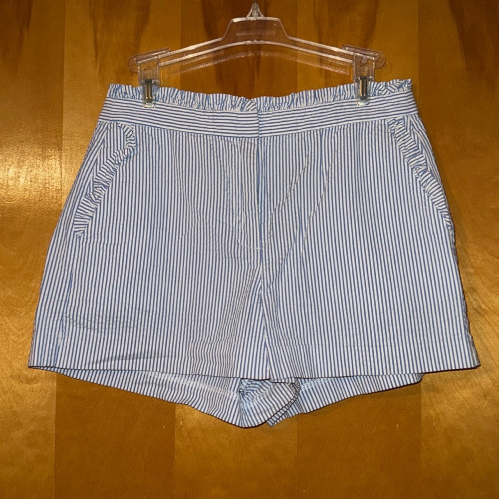 J.Crew Seersucker Stripe Shorts